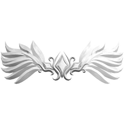 Divine Angel feather Crown - White Roblox item