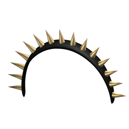 Gold Spiked Headband
