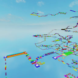 Mega rainbow obby
