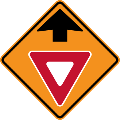 Yield Ahead Sign Roblox decal