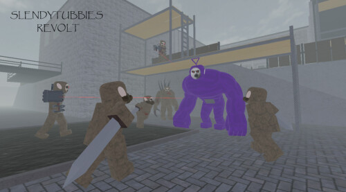 Slendytubbies กบฏ - Roblox