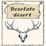 Desolate desert