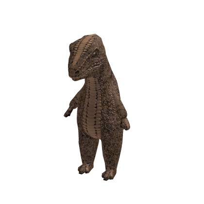 🦖 Realistic Orange T-Rex  Dinosaur Suit Dino thumbnail