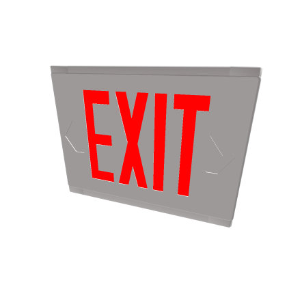Dual-Lite LX exit sign