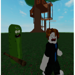 run from pickle man NEW PVP UPDATE!!