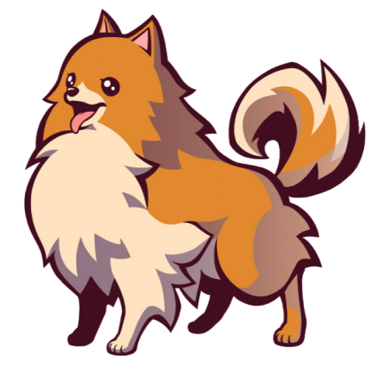 Pomeranian Dog Roblox decal