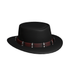 Bullet Bandit Fedora Black & Red