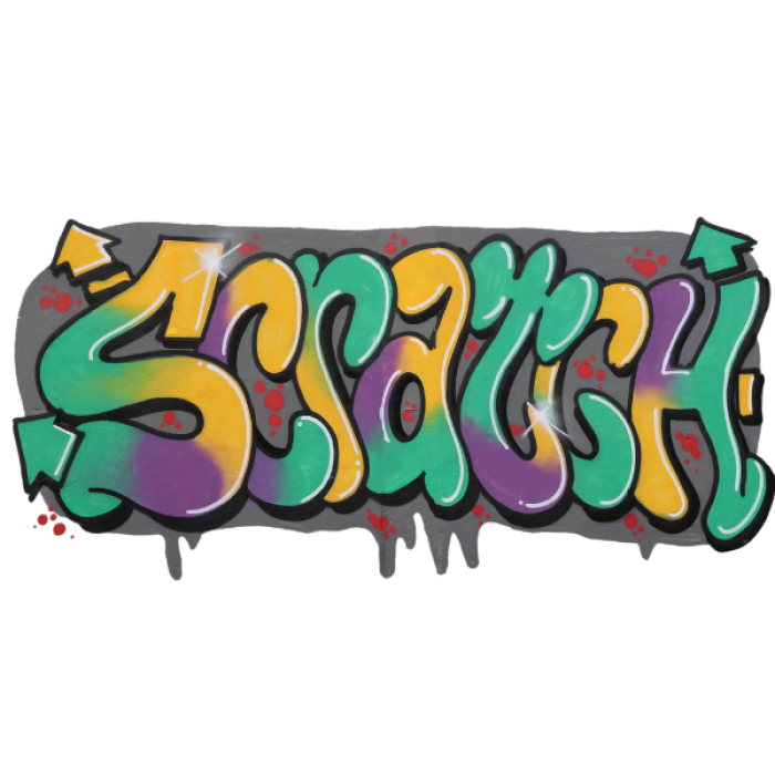 Scratch Tag Graffiti  | ALAN WAKE Roblox decal