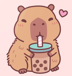 Funny capybara