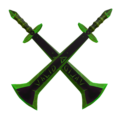 Dual Emerald Valid Swords