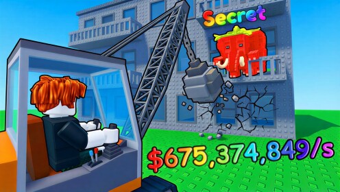 Destroy City For Brainrots! 🏢