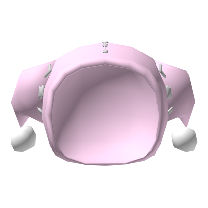 Low Poly Jester Hat Pink