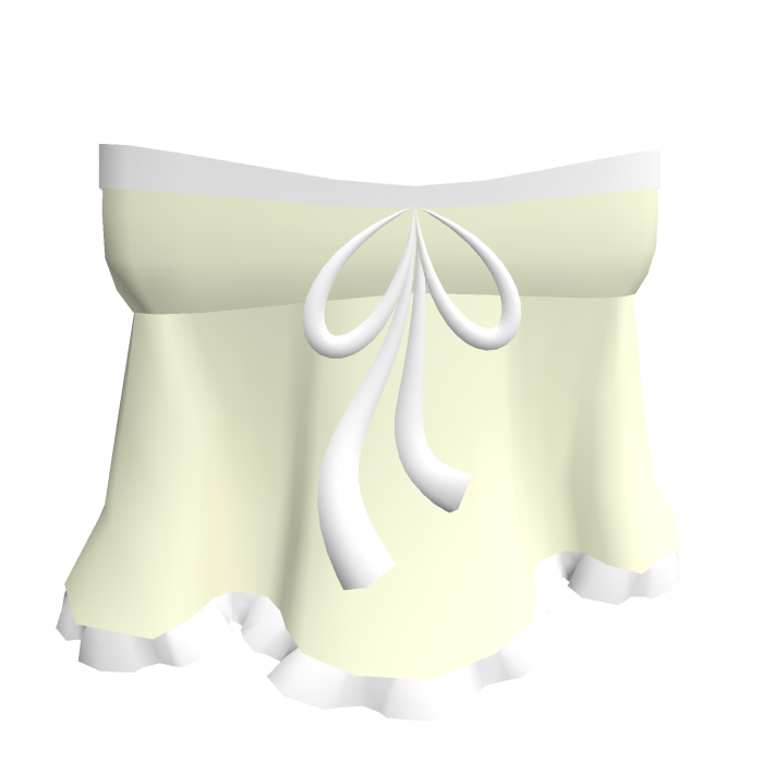 Cute Ribbon Dress Yellow