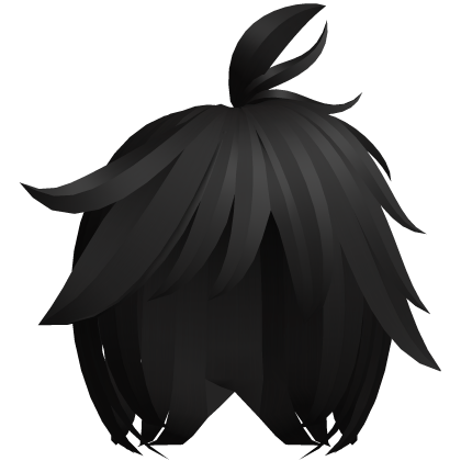 black vocaloid popstar short hair
