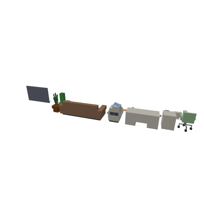 Low Poly Office Prop