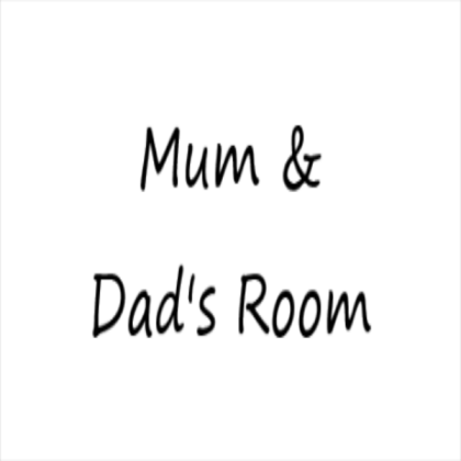 Mum and Dad's Room (For Bloxburg House) Roblox decal