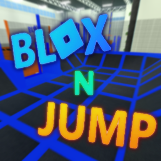 Blox n Jump Trampoline Park official Roblox game thumbnail