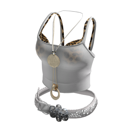 White Top and Aesthetic Belt