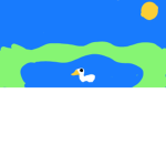 a pond
