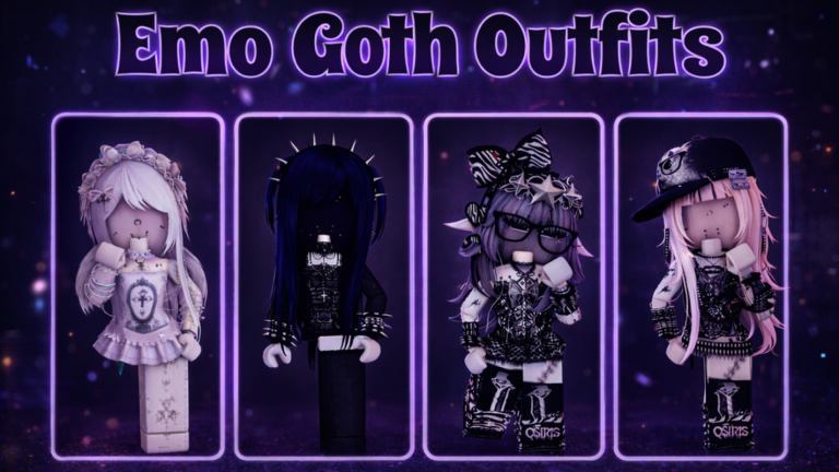 [NEW] Emo/Goth Outfits🖤 screenshot 1