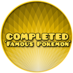 Completed: Famous Pokemon Stage!