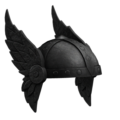 Black Viking Helmet Roblox item