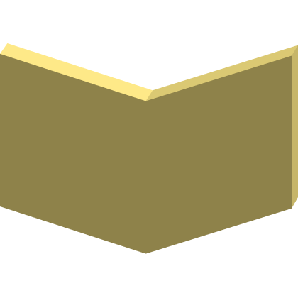 Retro low-poly button nose (LIGHT YELLOW)