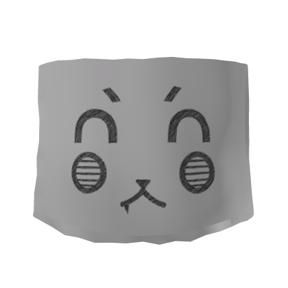 Shy drawing Cute Paper Face Anime