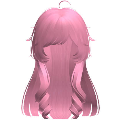 pink sweet cutecore layered hair