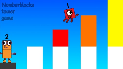 Numberblocks Tower game 