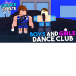The boys and girl dance club show