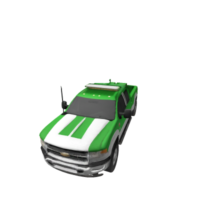 White pickup truck