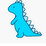 Blue dino club!