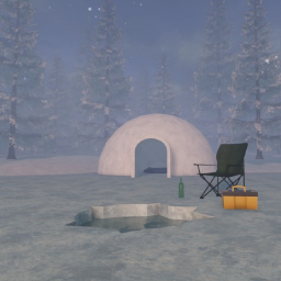 Ice Fishing Winter Lake [Showcase] icon