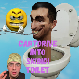 Cartdrive into Skibidi Toilett 🚽 [RELEASE]