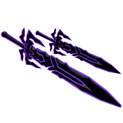Dual Purple Demon Void Sword thumbnail