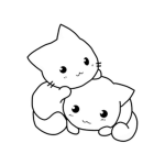 Gatitos unidos :D