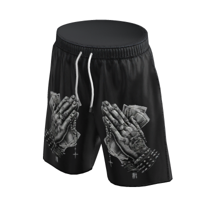 Money Hands Streetwear Shorts