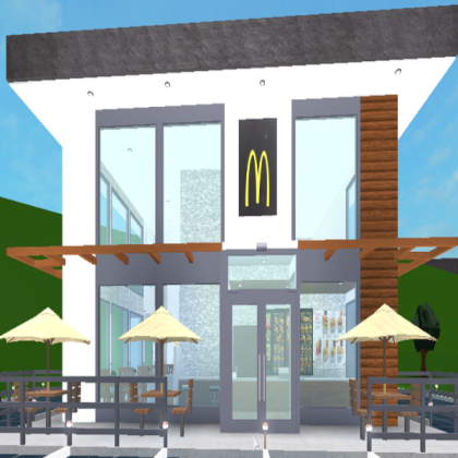 My Bloxburg McDonald's Roblox decal