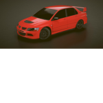 Low Poly Car Club And Show