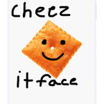 Cheez it face