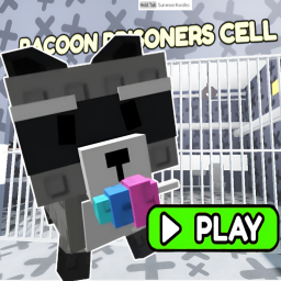 Garden Racoon Prison Run OBBY!
