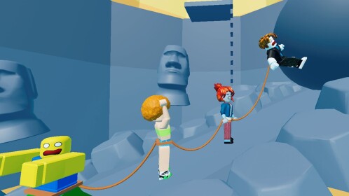 [2-4 Player Obby] Tie Together Tower