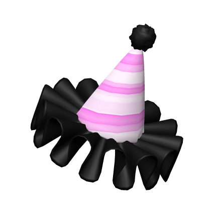 Dark Pink Party Clown Hat Roblox item