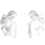 Ruffles White Side Hip Accents Tulle Tutu Skirt