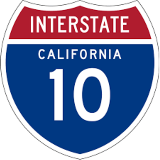 Los Angeles Freeway Driving