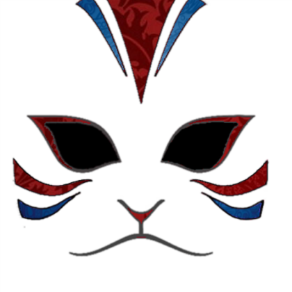 Anbu Mask (Red N' Blue) Roblox decal