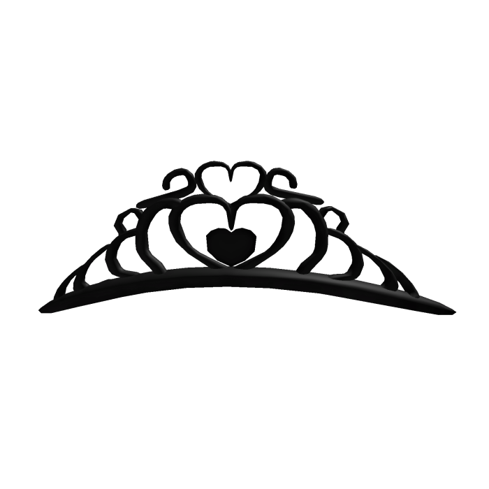black tiara kawaii cutecore
