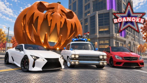 Roanoke, VA Driving RP Roblox game thumbnail
