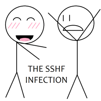 super happy face infection